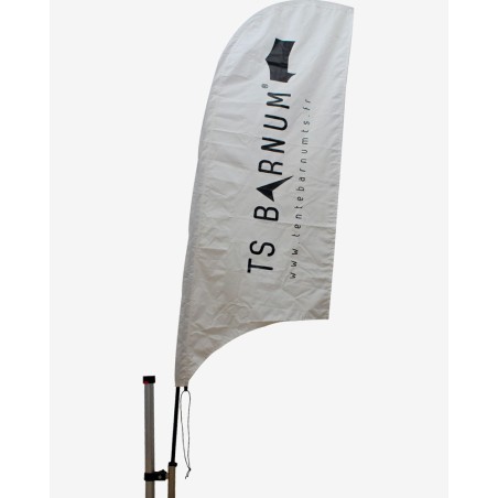Drapeau pour barnum pliant - accessoire drapeau pour barnum