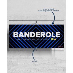 Banderole personnalisable...