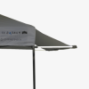 Casquette pour barnum aluminium 3m gris