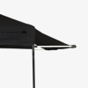 Casquette pour barnum aluminium 3m noir