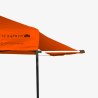 Casquette pour barnum aluminium 3m orange