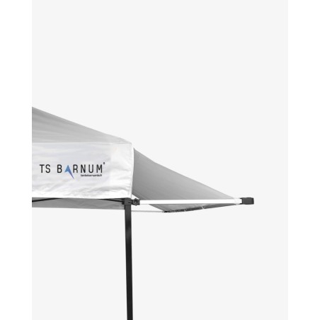 Casquette extension soleil pour barnum 3m aluminium 55