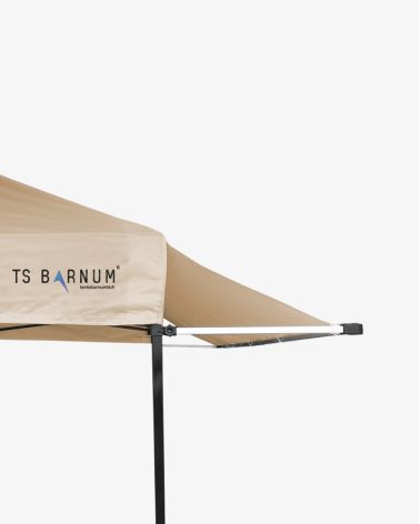 Casquette extension soleil pour barnum 3m aluminium 55