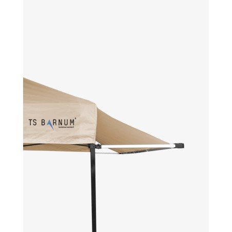 Casquette extension soleil pour barnum 3m aluminium 55