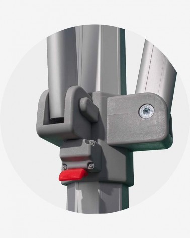"G" Bouton poussoir haut (ø 55) pour barnum aluminium 55 4m x 8m bleu
