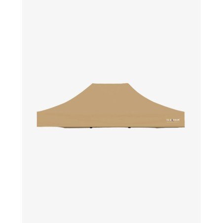 bâche de toit 4m x 2m - bâche pour barnum 4X2 - Crème