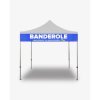 Banderole personnalisable pour barnum