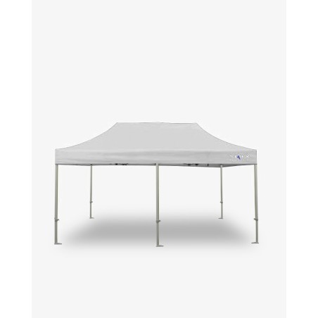 tente pliante - barnum aluminium 55 4m x 8m blanc - barnum - tsbarnum