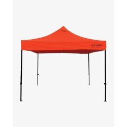 Barnum acier semi pro 2m x 2m orange - barnum - tonnelle pliante - entrée de gamme