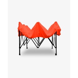 barnum-acier-6m-x-3m-orange-barnum-tonnelle pliante-barnum pas cher - barnum france - barnum belgique