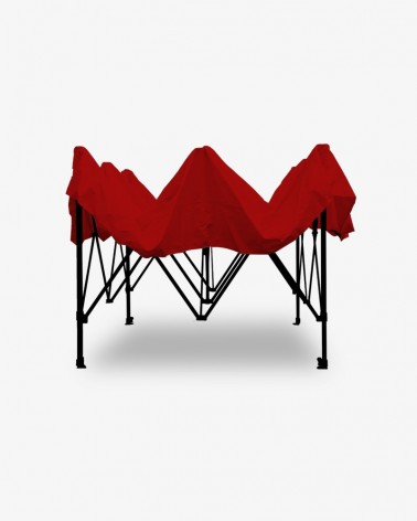 Barnum acier semi pro 4.5m x 3m rouge - barnum - tonnelle pliante - barnum pas cher