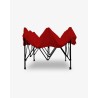 Barnum acier semi pro 4.5m x 3m rouge - barnum - tonnelle pliante - barnum pas cher