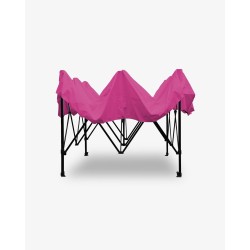 Barnum acier semi pro 4.5m x 3m rose - barnum - tonnelle pliante - barnum à prix discount
