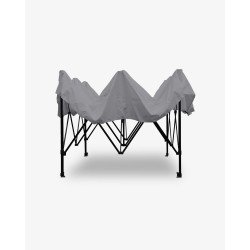 Barnum acier semi pro 4.5m x 3m gris - barnum - tonnelle pliante - barnum pas cher