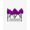 Barnum acier semi pro 4.5m x 3m violet - barnum - tonnelle pliante - barnum pas cher
