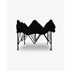Barnum acier semi pro 3m x 3m noir - barnum - tonnelle pliante - barnum pas cher