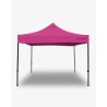 Barnum acier semi pro 3m x 3m rose- barnum - tonnelle pliante - barnum pas cher