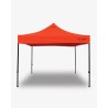 Barnum acier semi pro 3m x 3m orange - barnum - tonnelle pliante - barnum pas cher