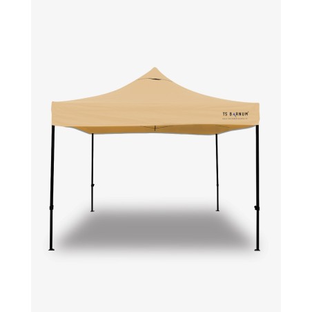 Barnum acier semi pro 3m x 3m crème - barnum - tonnelle pliante - barnum pas cher