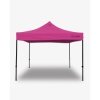 Barnum acier semi pro 2.5m x 2.5m rose- barnum - tonnelle pliante - barnum pas cher