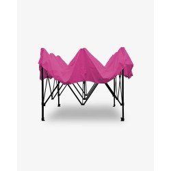 Barnum acier semi pro 2.5m x 2.5m rose- barnum - tonnelle pliante - barnum pas cher