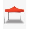 Barnum acier semi pro 2.5m x 2.5m orange - barnum - tonnelle pliante - barnum pas cher