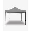Barnum acier semi pro 2.5x2.5 gris ouvert - barnum - tonnelle - tonnelle pliante - barnum pas cher