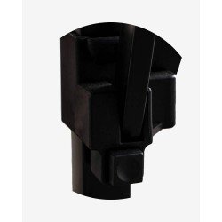 Barnum acier 2.5x2.5 pièce détachée bouton poussoir haut - barnum 2.5m gris - tonnelle - tonnelle pliante - barnum pas cher
