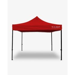 barnum 2m x 2m rouge acier semi pro- barnum pas cher - barnum france - barnum belgique - tonnelle pliante