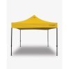 Barnum acier semi pro 2m x 2m jaune - barnum - tonnelle pliante - bon marché