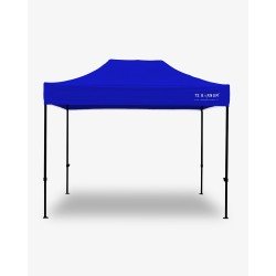 Barnum acier semi pro 4.5m x 3m bleu royal - barnum pliant - tonnelle pliante - barnum marché - barnum pas cher