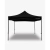 Barnum acier semi pro 3m x 3m noir - barnum - tonnelle pliante - barnum pas cher