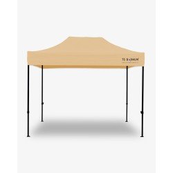 Barnum acier semi pro 4.5m x 3m crème - barnum - tonnelle pliante - barnum pas cher
