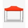 Barnum acier semi pro 4.5m x 3m orange- barnum - tonnelle pliante - barnum meilleur rapport qualité prix