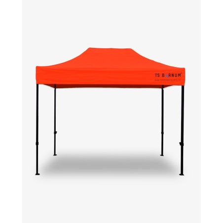 Barnum acier semi pro 4.5m x 3m orange- barnum - tonnelle pliante - barnum meilleur rapport qualité prix
