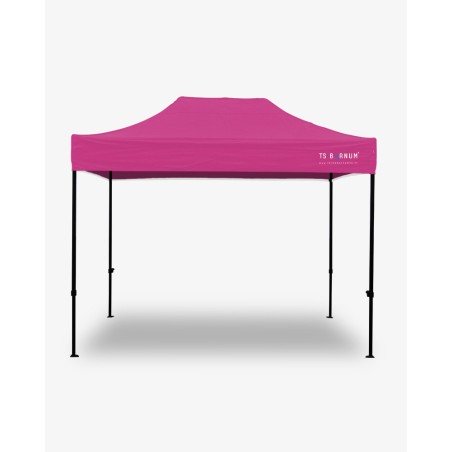 Barnum acier semi pro 4.5m x 3m rose - barnum - tonnelle pliante - barnum à prix discount