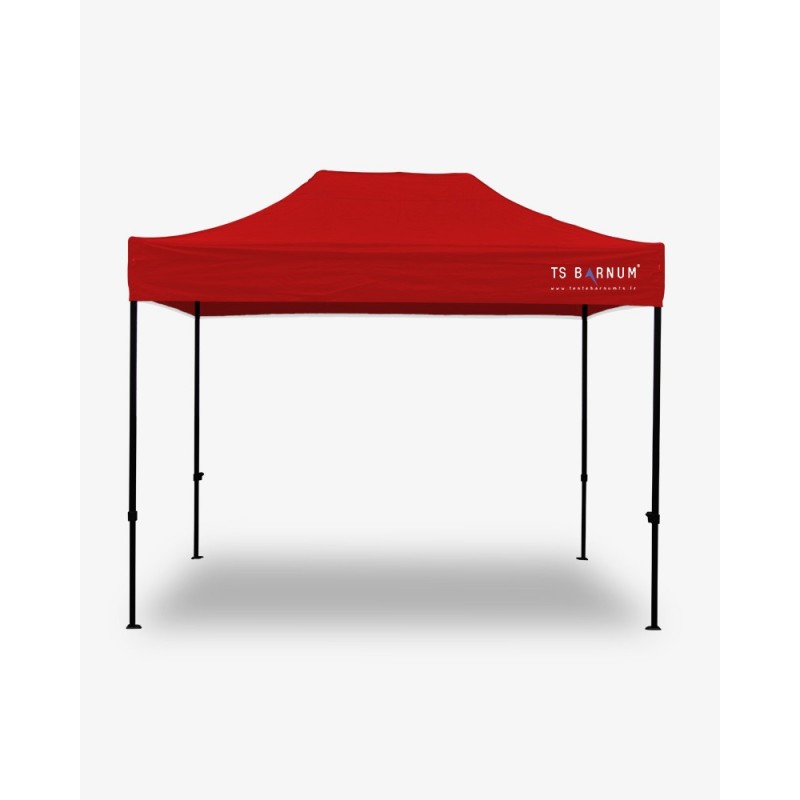 Barnum acier semi pro 4.5m x 3m rouge - barnum - tonnelle pliante - barnum pas cher Barnum acier semi pro 4.5m x 3m rouge - barnum - tonnelle pliante - barnum pas cher