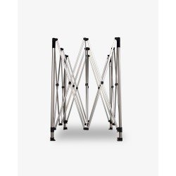 structure aluminium 45 3m x 3m bleu