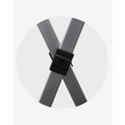 "C" Croisillon (ø 45) pour barnum aluminium 45 3m x 3m bleu
