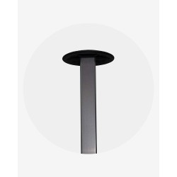 "A" Mat (ø 45) pour barnum aluminium 45 3m x 3m bleu