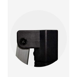 "B" Angle de pied (ø 45) pour barnum aluminium 45 bleu