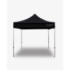 barnum - barnum aluminium 45 3m x 3m noir - tente pliante pro