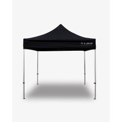 barnum - barnum aluminium 45 3m x 3m noir - tente pliante pro
