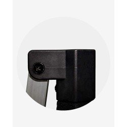"B" Angle de pied (ø 45) pour barnum aluminium 45 3m x 3m noir