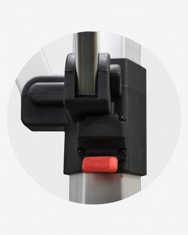 "G" Bouton poussoir haut (ø 45) pour barnum aluminium 45 2m x 2m orange