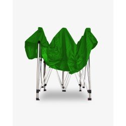 barnum aluminium 45 2,5m x 2,5m vert - barnum pas cher - pour marchands