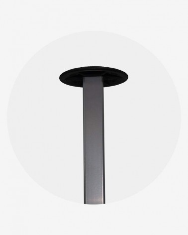"A" Mat (ø 45) pour barnum aluminium 45 4,5m x 3m havane