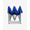 tente pliante - barnum aluminium 55 6m x 3m bleu- barnum