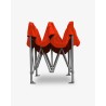 tente pliante - barnum aluminium 55 6m x 3m orange- barnum