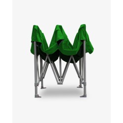 tonnelle pliante - barnum aluminium 55 3m x 3m vert - barnum marchand pas cher
